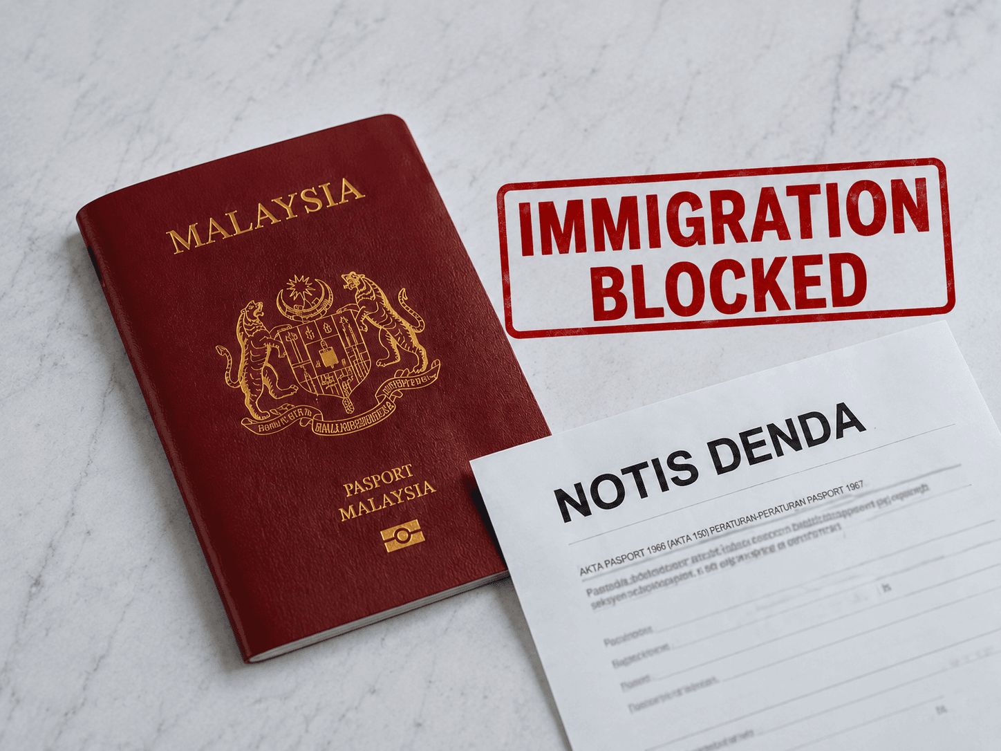 Kena Denda & Sekatan Perjalanan
