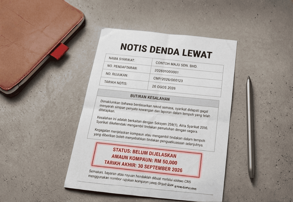 Belum Buat Audit, Kena Denda SSM